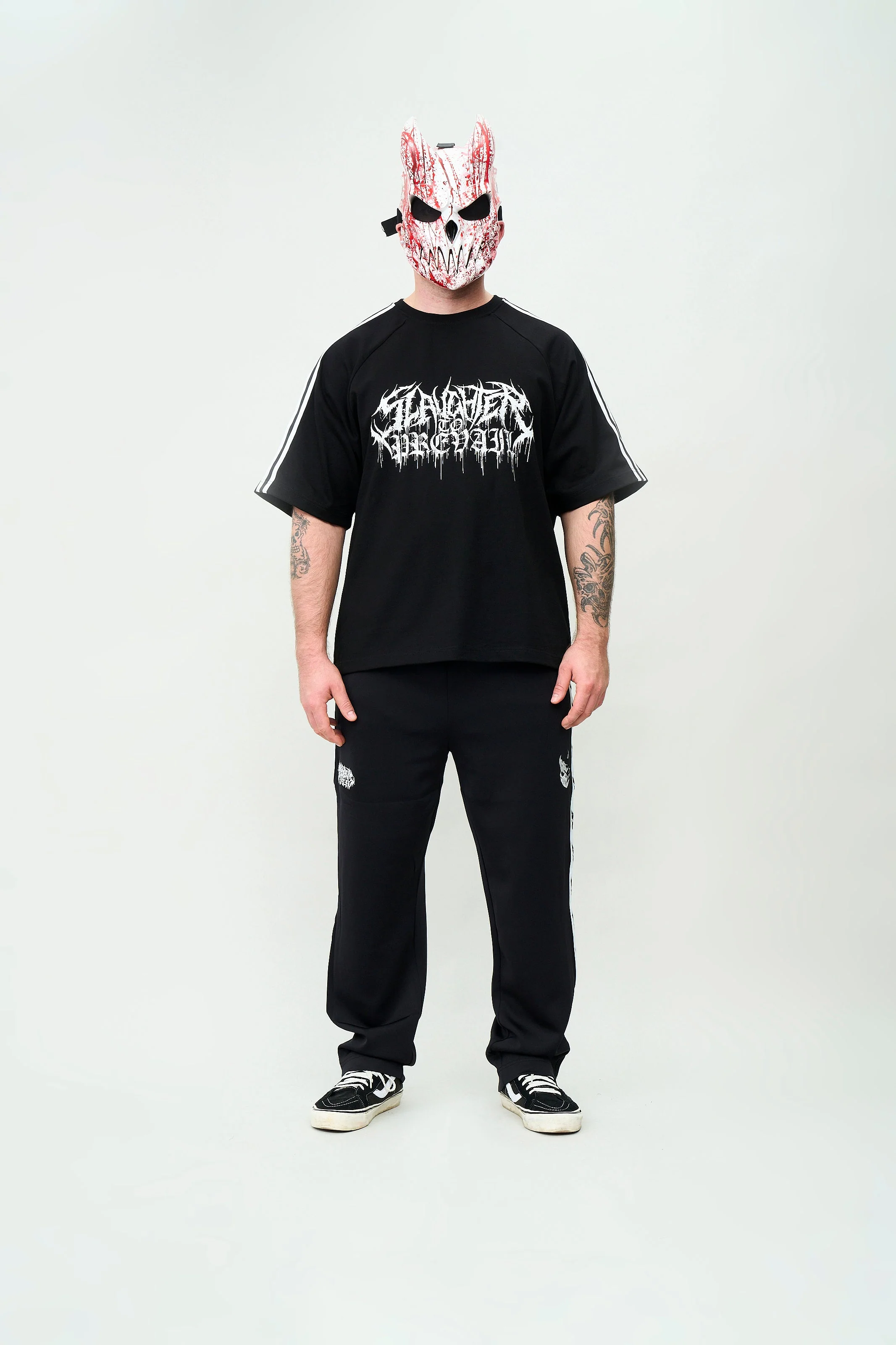 Slaughter to Prevail - Logo/Stripes - T-Shirt - Image 2