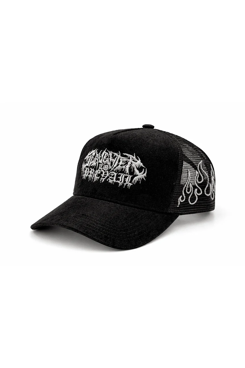 Slaughter to Prevail - Mask Logo - Flame Trucker - Image 2
