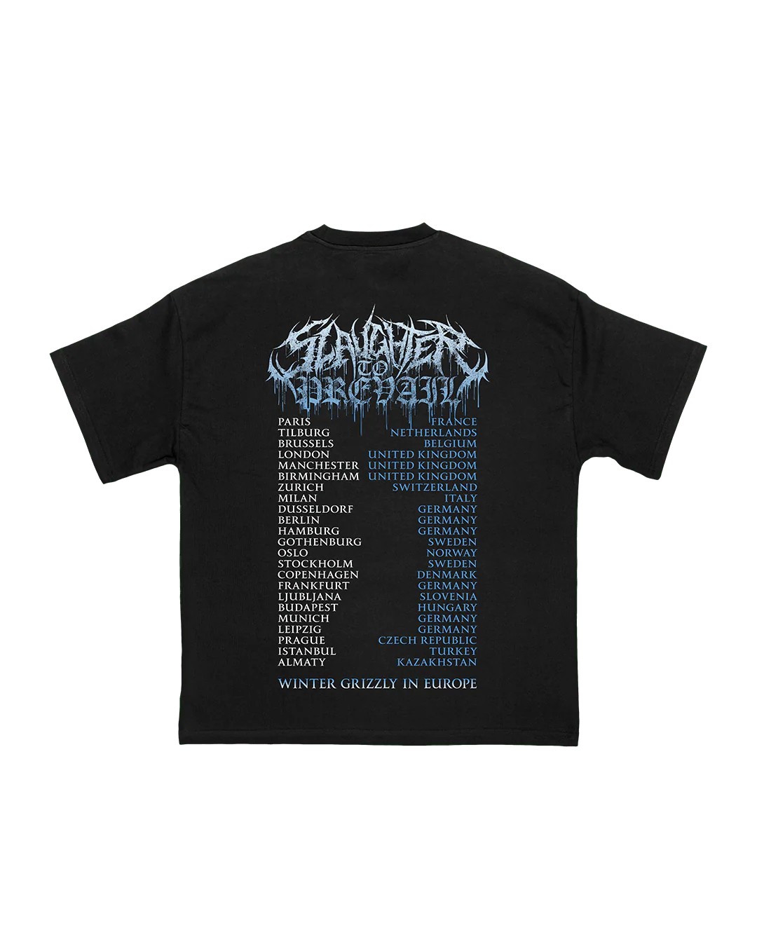 Slaughter to Prevail - Winter Tour 2026 - T-Shirt - Image 2
